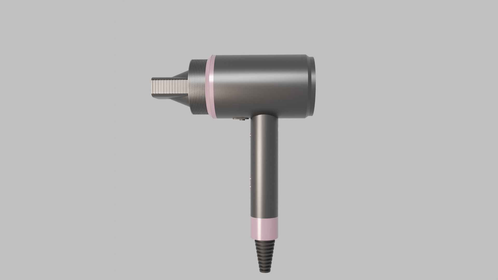 3d hair dryer machine 3D model_1