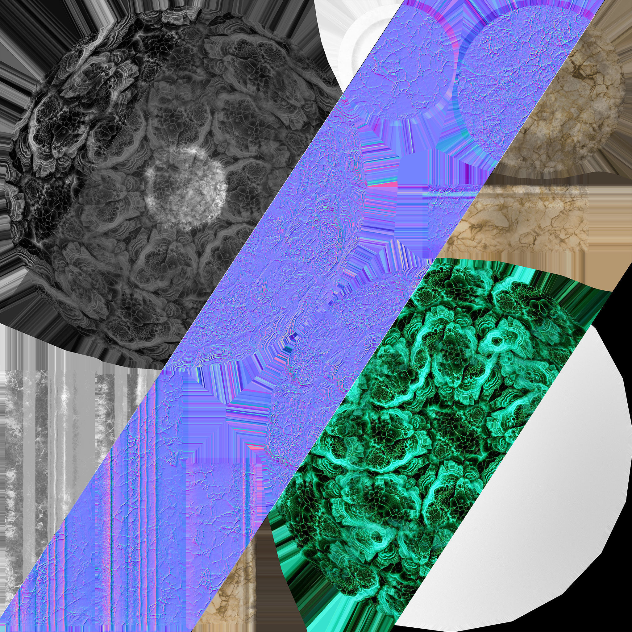 Fortune Teller Set Low-poly 3D model_22