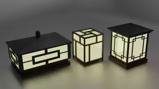 Japanse style candles