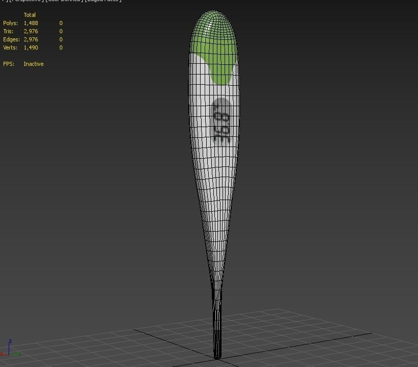 Digital Thermometer M2 Low-poly 3D model_13