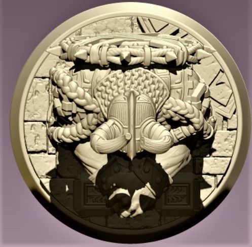 DWARF GUARD 3D print model_5