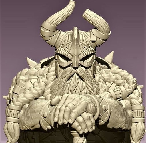 DWARF GUARD 3D print model