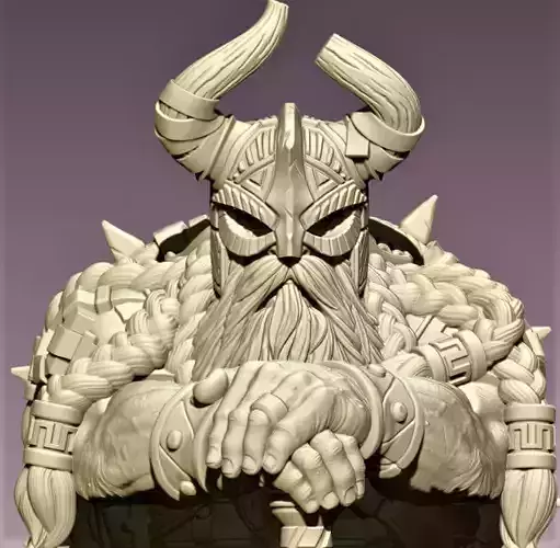 DWARF GUARD 3D print model