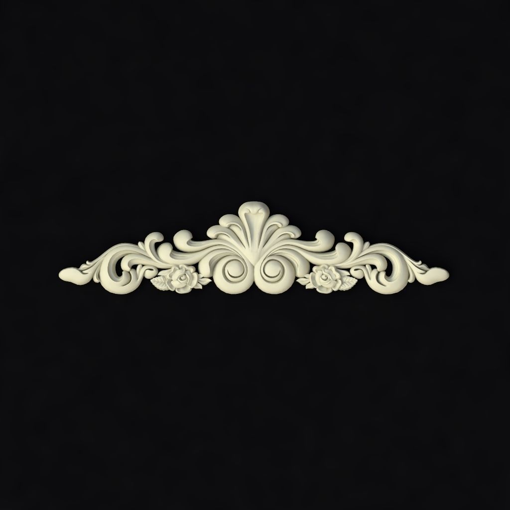 dekor ornate design 3D model_1