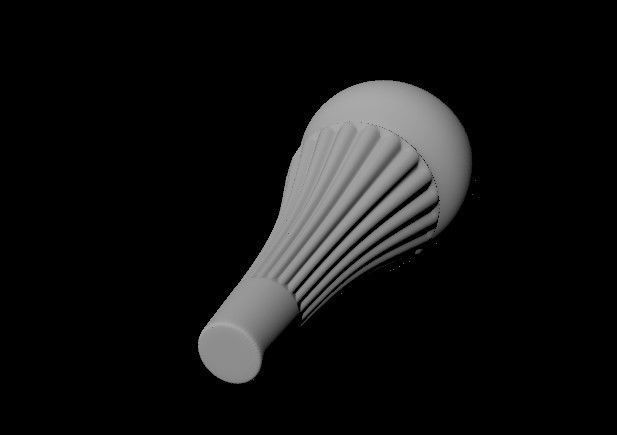 leg High quality 3d models for processing on a cnc machine  3D model_2