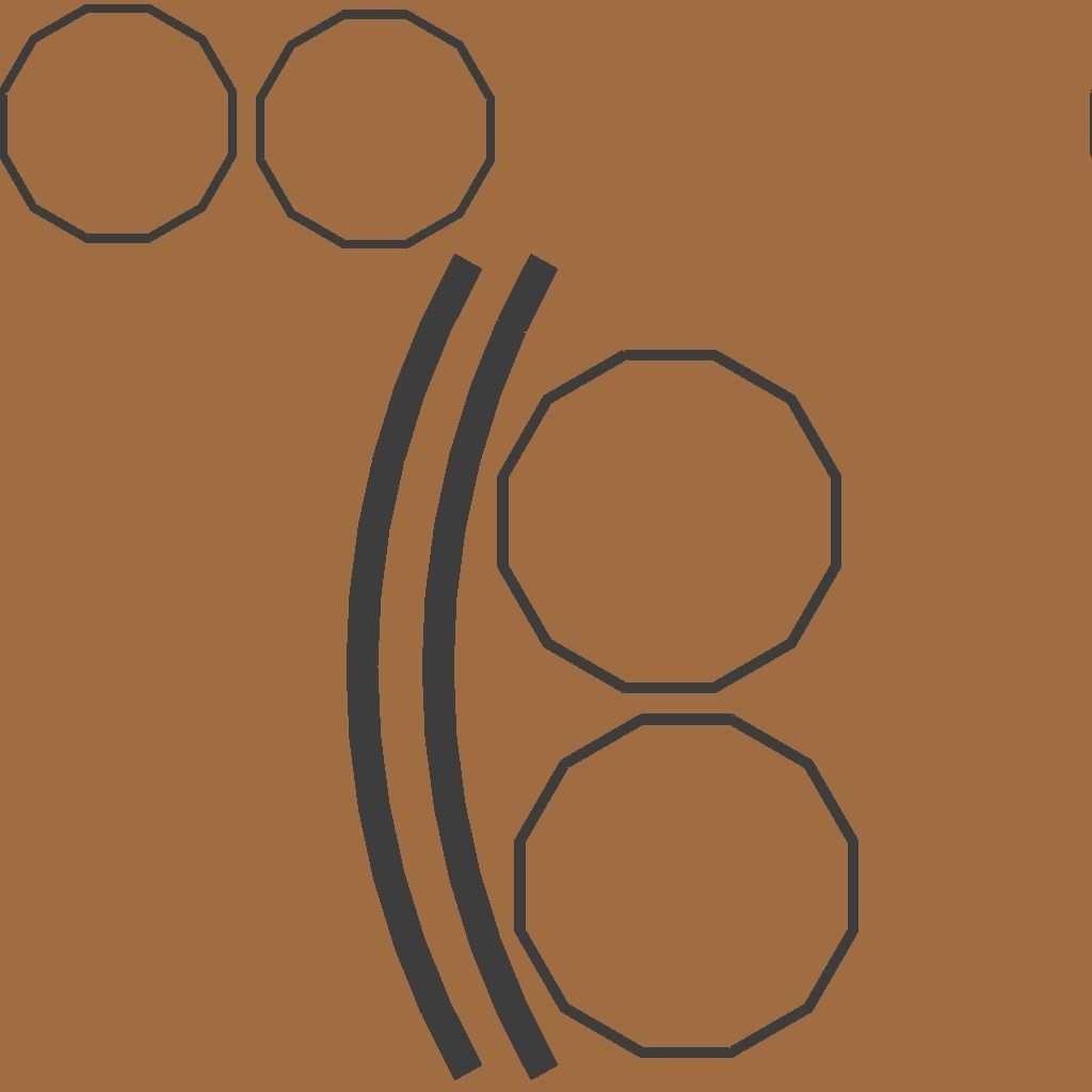 Low poly wooden Barrel Low-poly 3D model_6