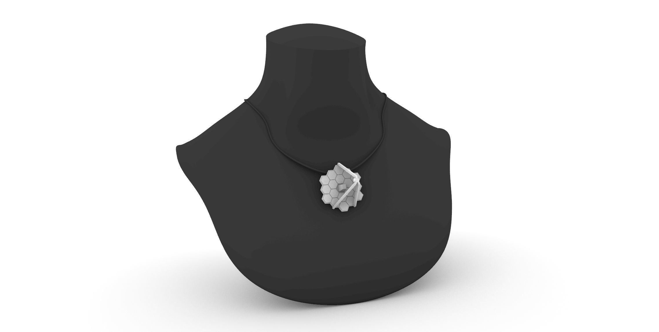 James Webb Space Telescope JWST Pendant 3D print model_2
