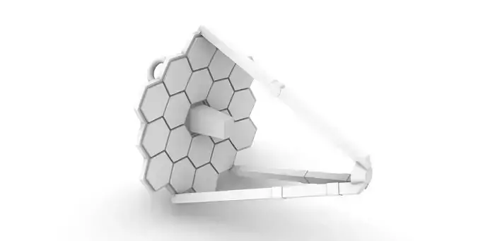 James Webb Space Telescope JWST Pendant 3D print model