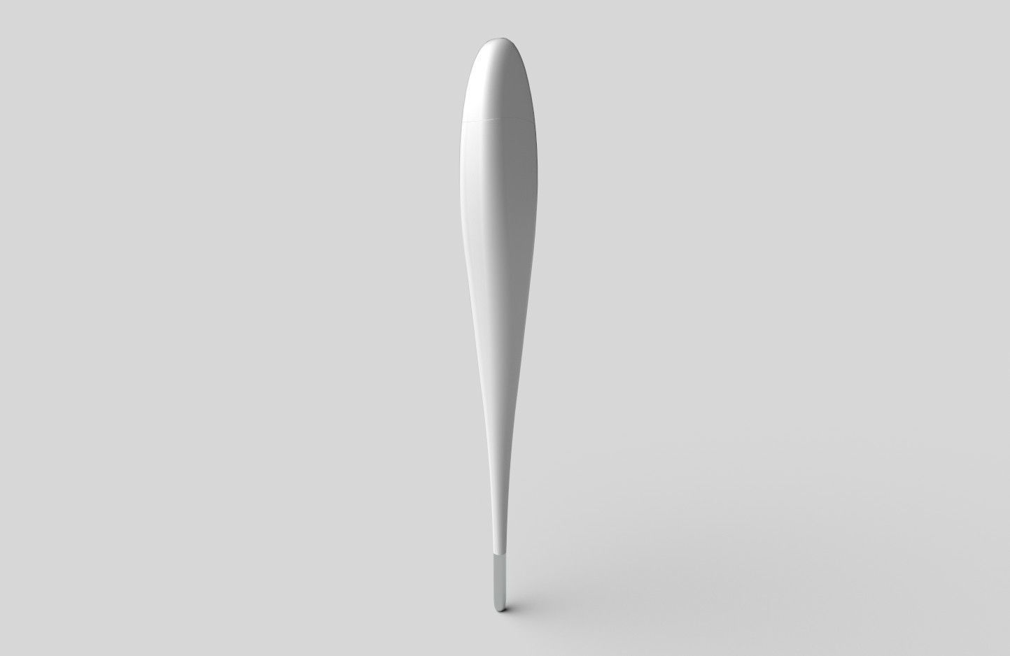 Digital Thermometer M4 Low-poly 3D model_7