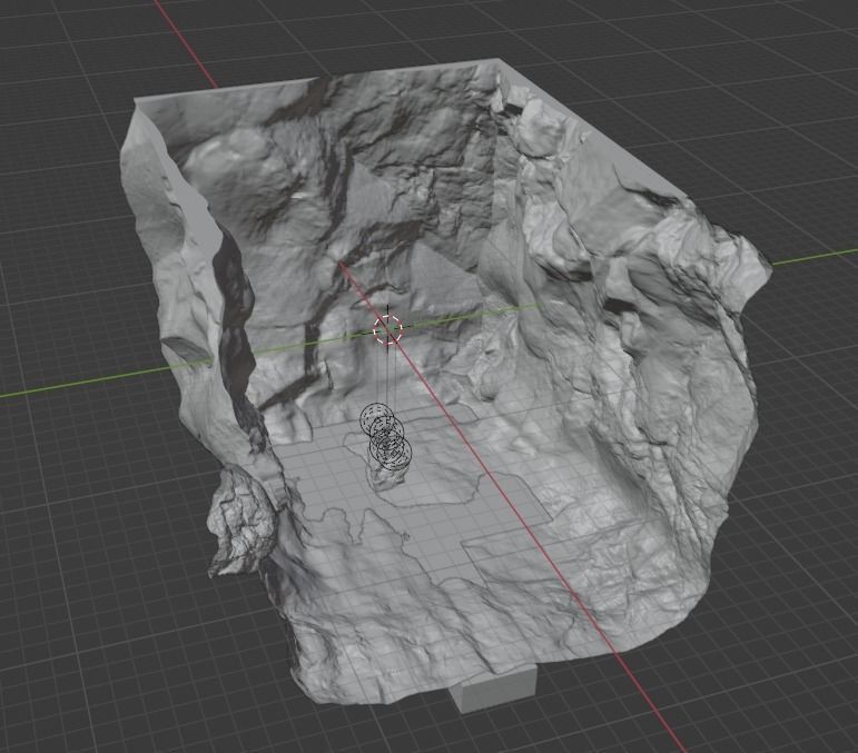 Sword Cave 3D model_7