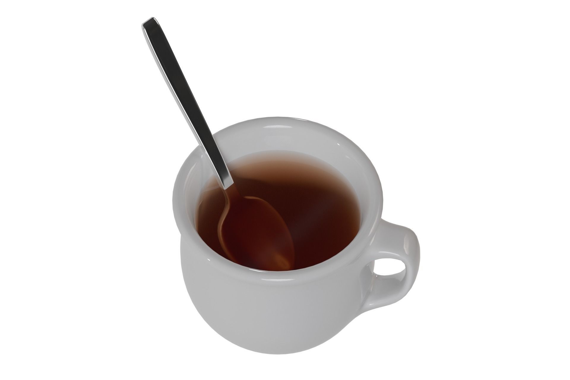 Cup of Tea 3D model_2