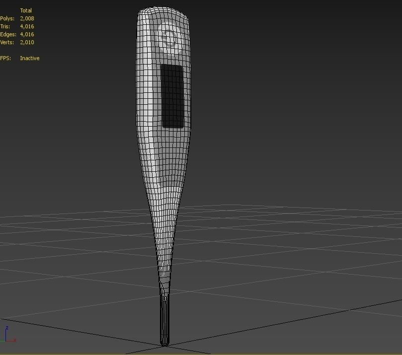 Digital Thermometer M8 Low-poly 3D model_30