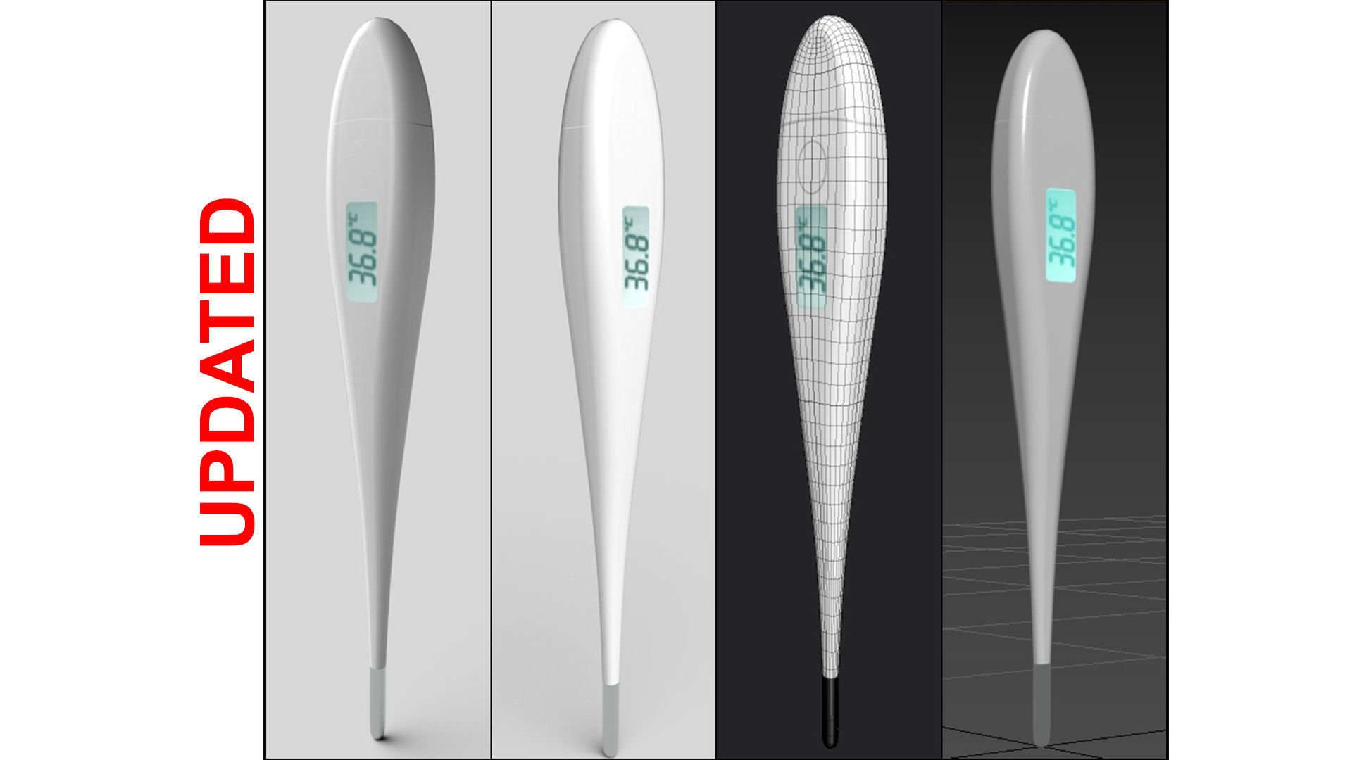 Digital Thermometer Collection 1 - 8 Models _123