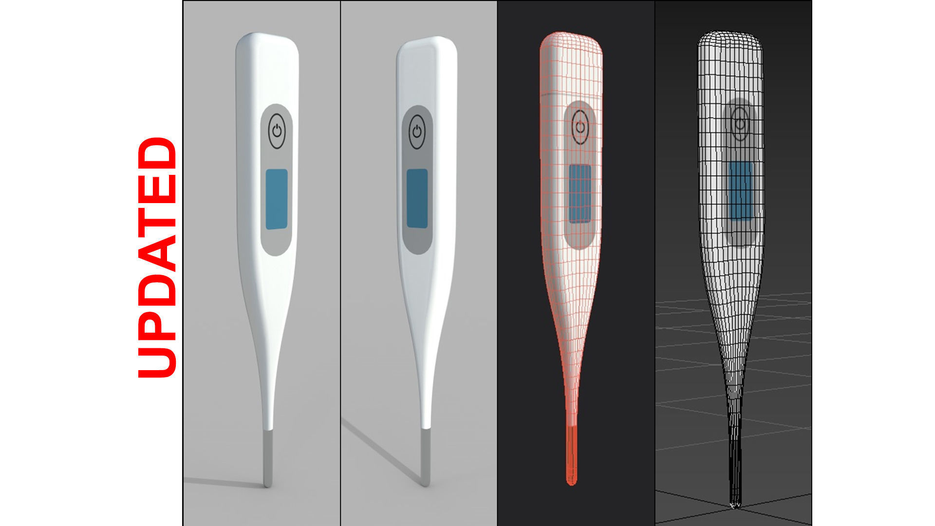 Digital Thermometer Collection 1 - 8 Models _125