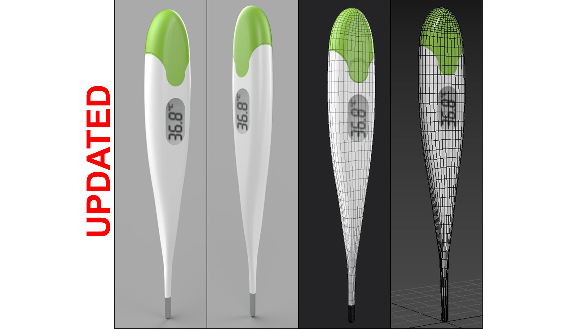 Digital Thermometer Collection 1 - 8 Models _119