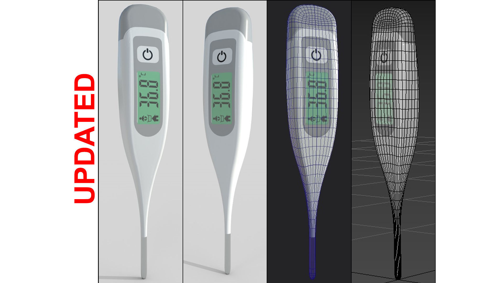 Digital Thermometer Collection 1 - 8 Models _126