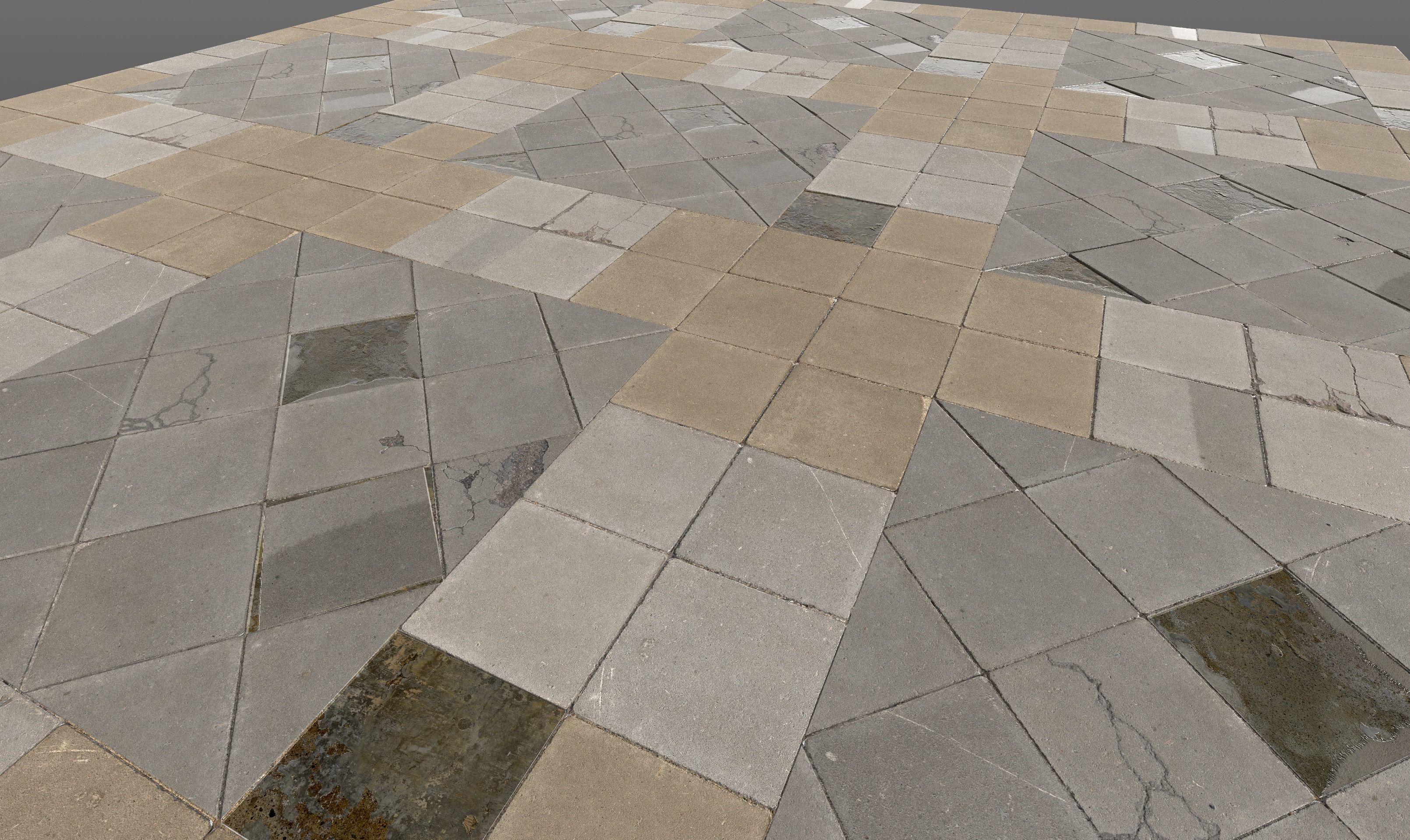 Old floor texture PBR - Quixel Mixer  Texture_1