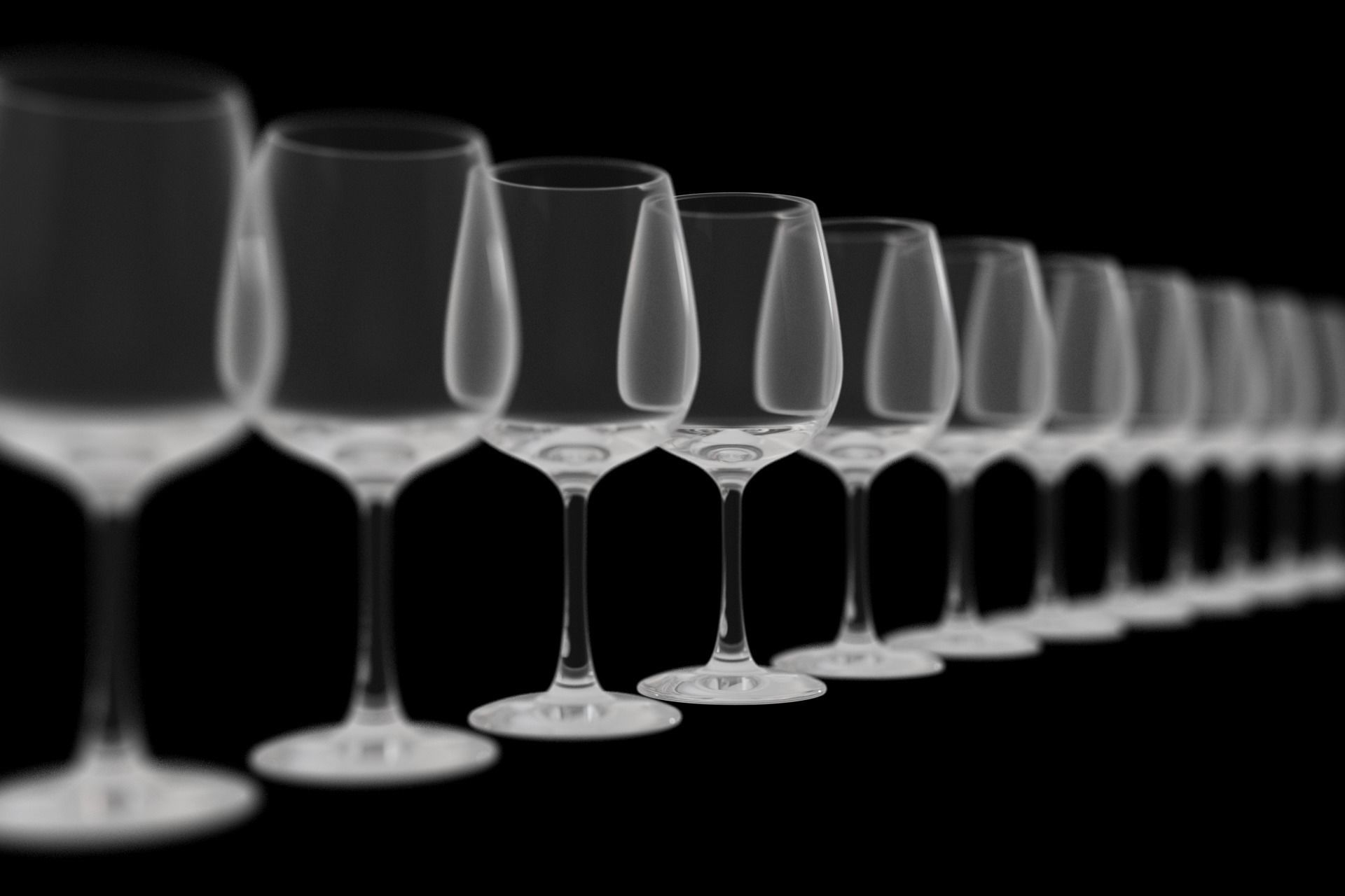 Wine Glass 3D model_3