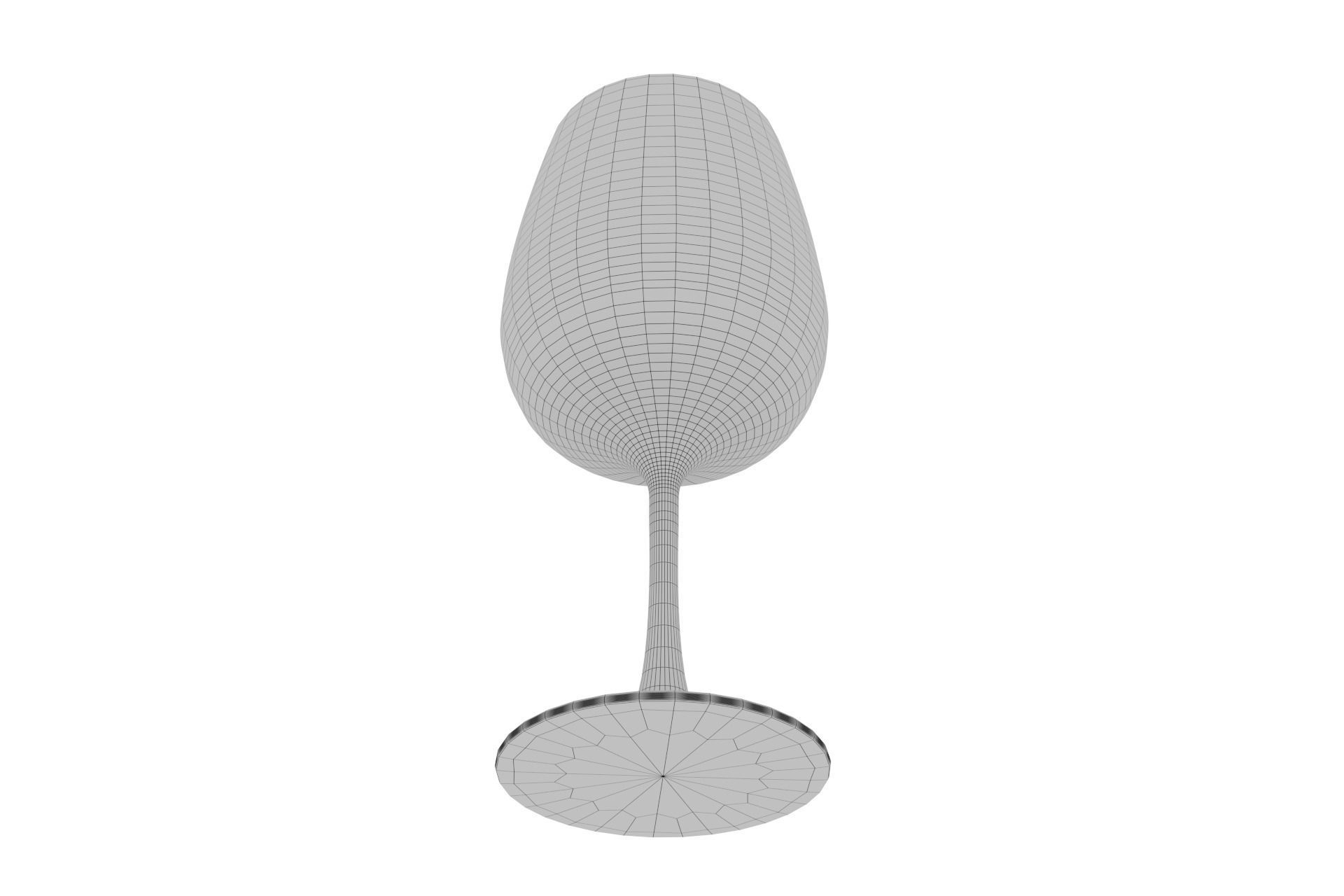 Wine Glass 3D model_6