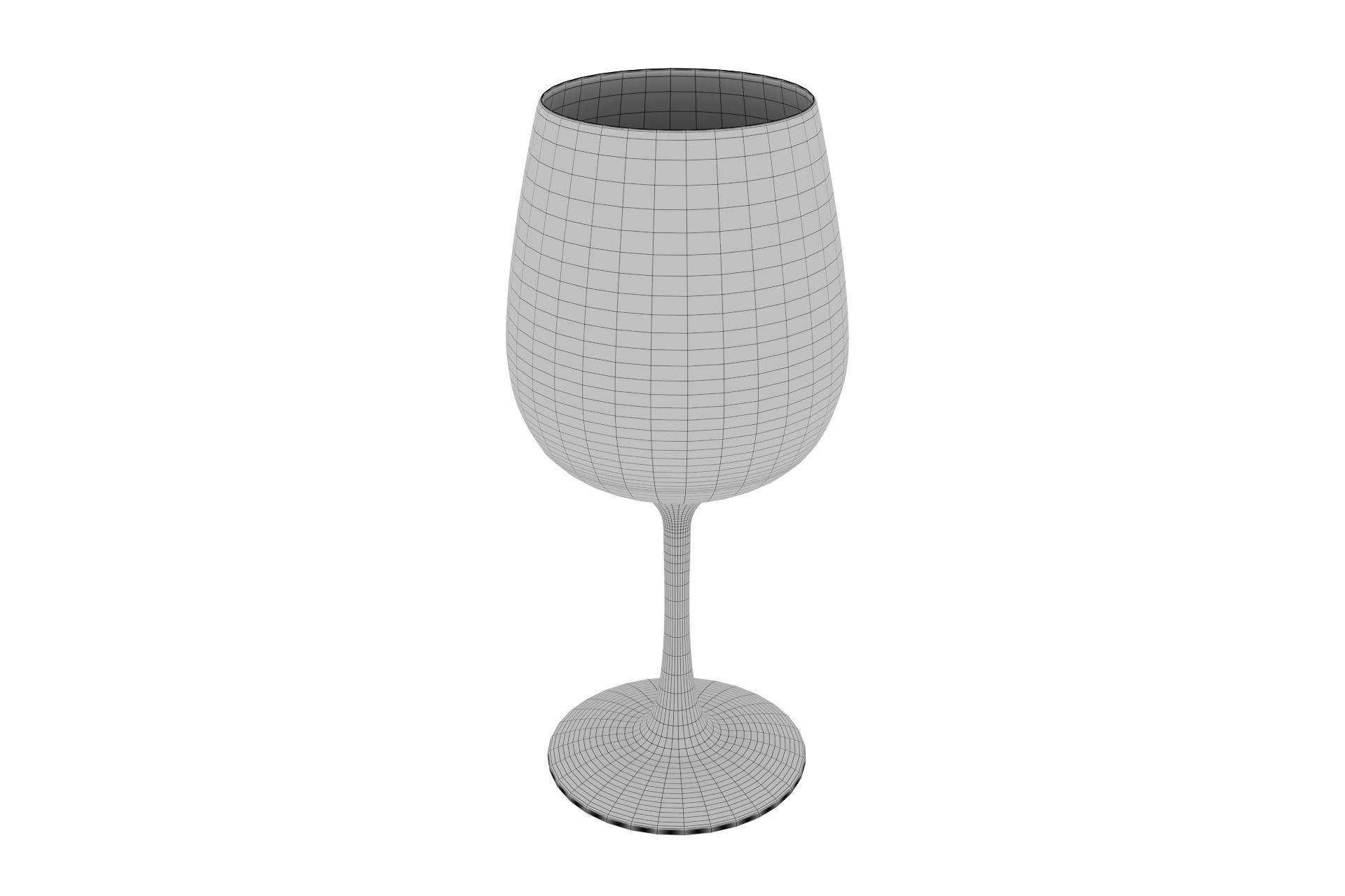 Wine Glass 3D model_5