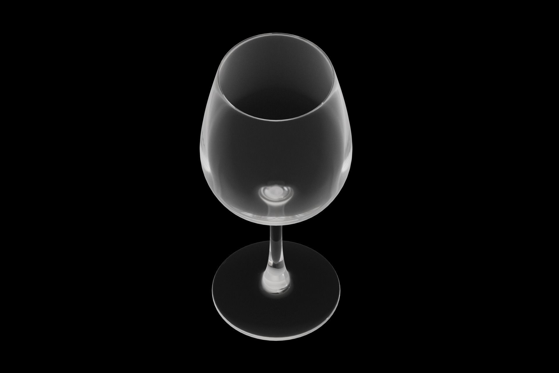 Wine Glass 3D model_1