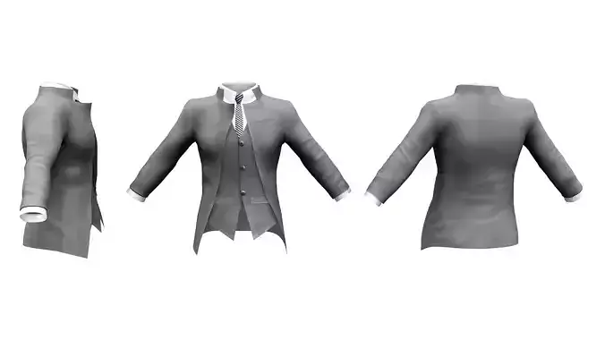 Mens Futuristic Blazer