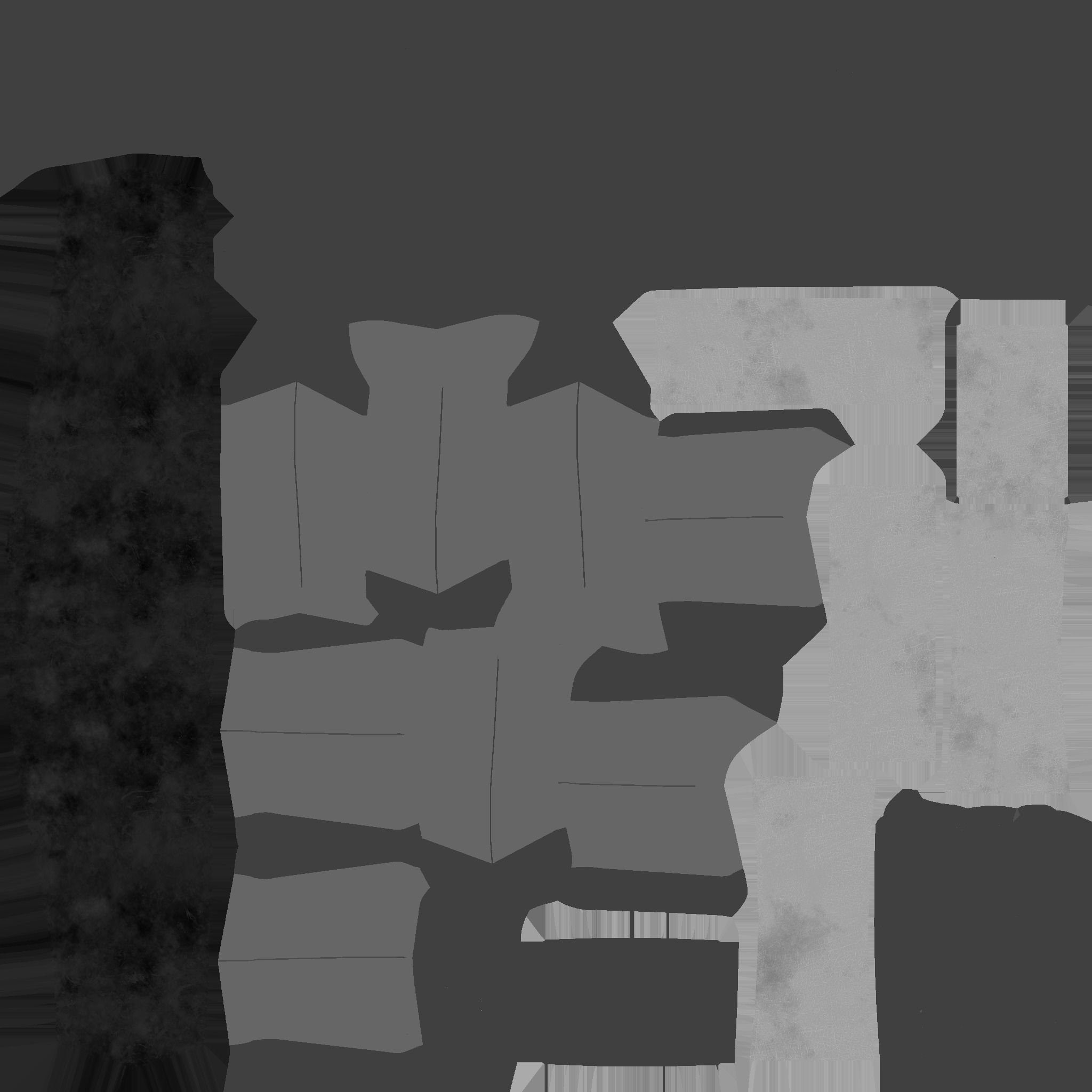 SciFi Glasses C01 Black Green - Character Design Fashion Low-poly 3D model_24