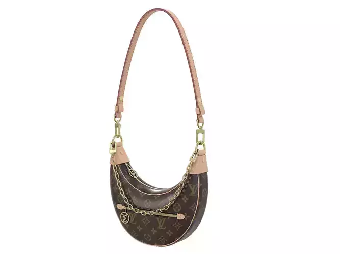 Louis Vuitton Loop Baguette Bag Monogram