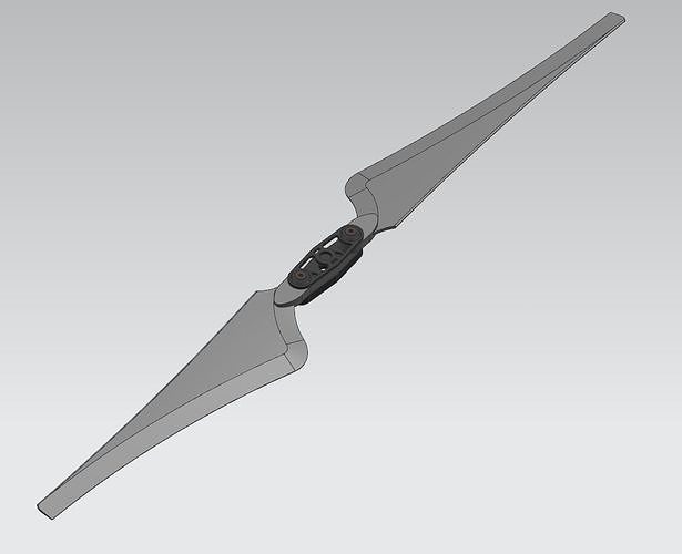Malah propeller Free low-poly 3D model