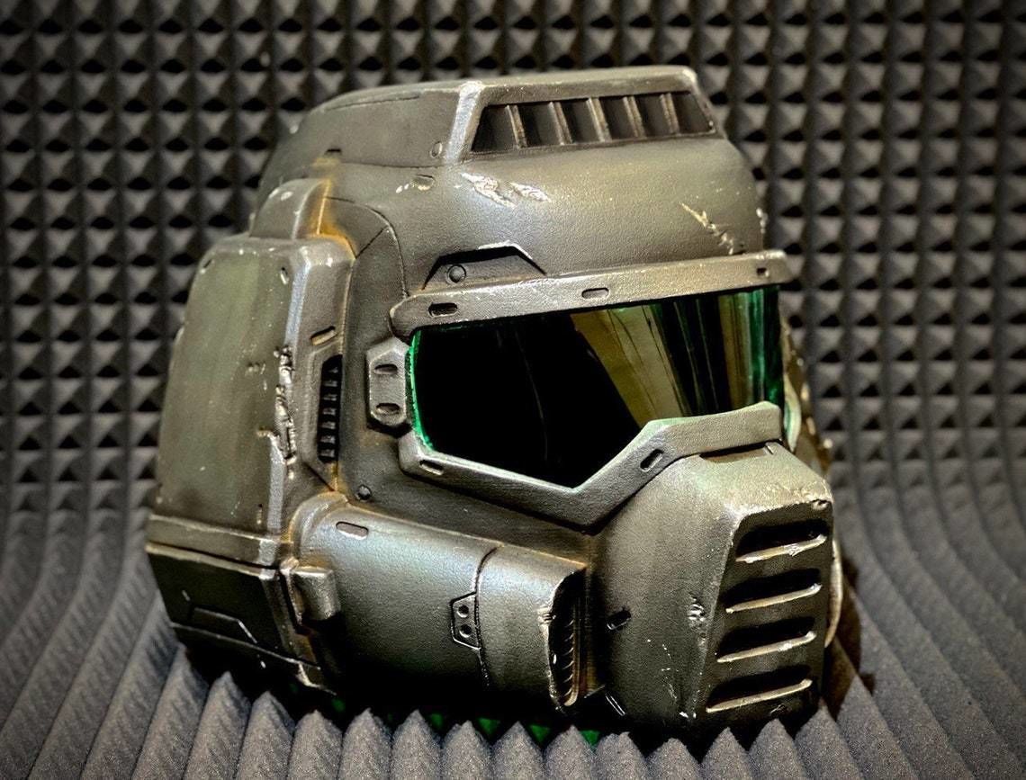 printable doom classic helmet wargaming 3D model 3D printable | CGTrader
