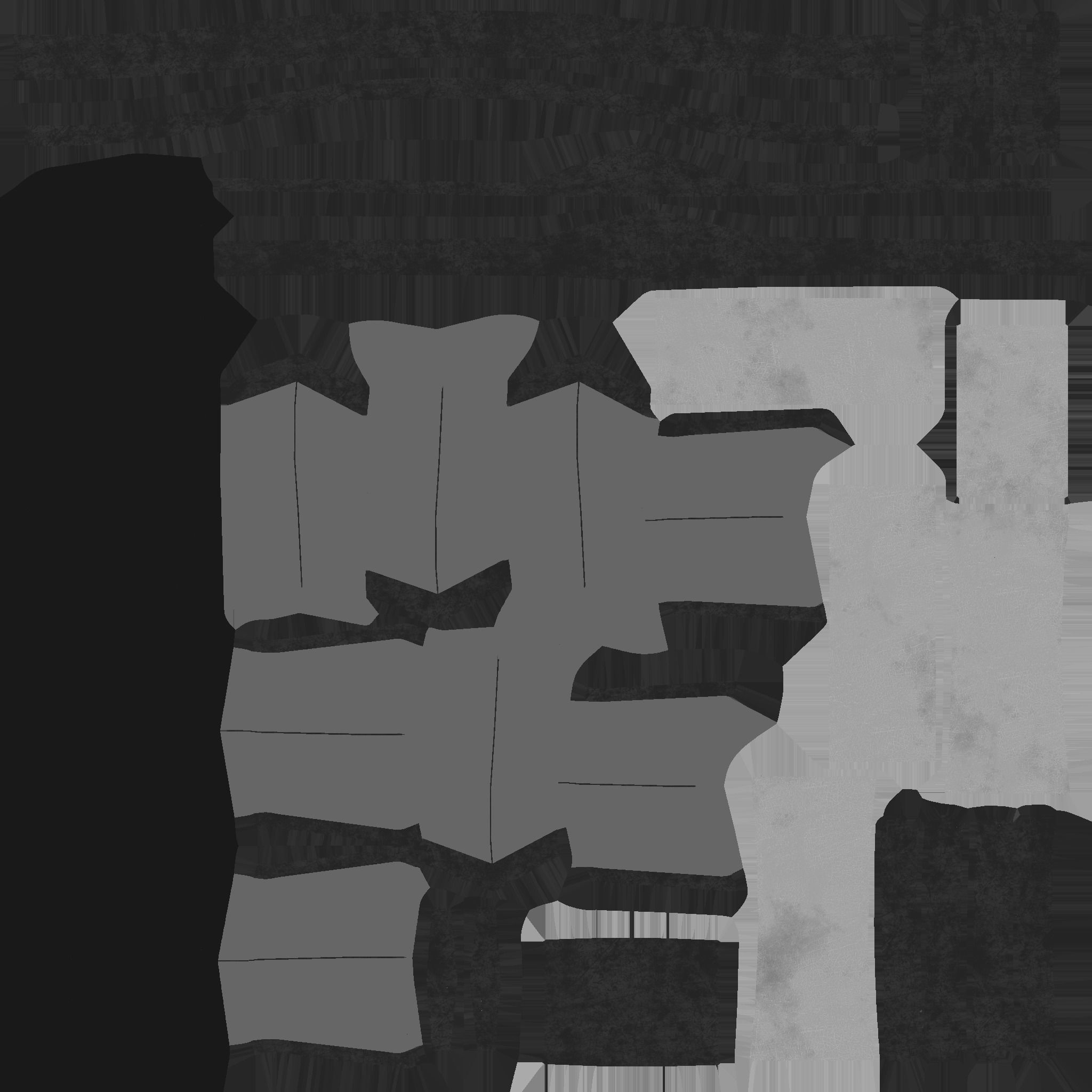 SciFi Glasses C06 White - Character Design Fashion Low-poly 3D model_24