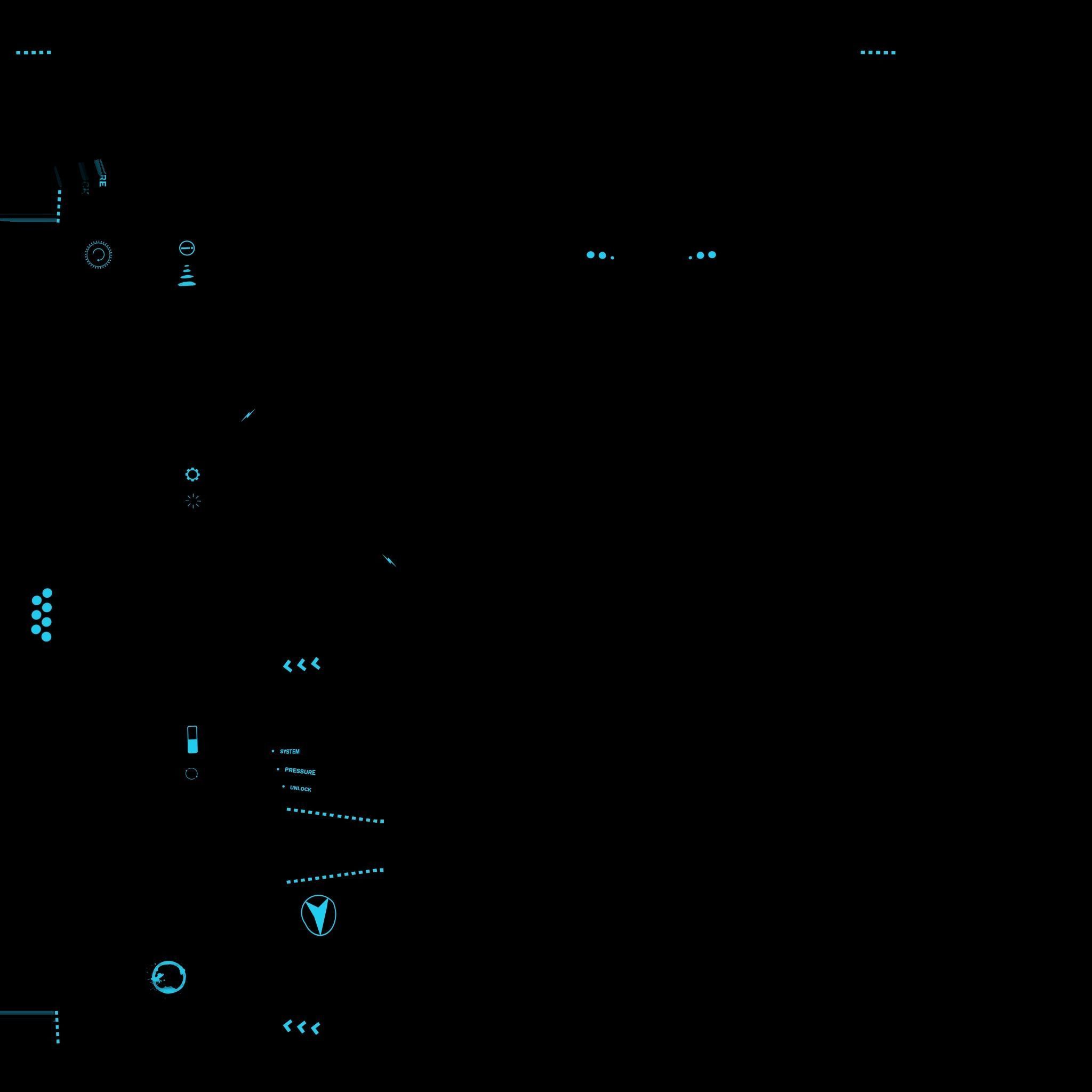 SciFi Glasses C06 White - Character Design Fashion Low-poly 3D model_19