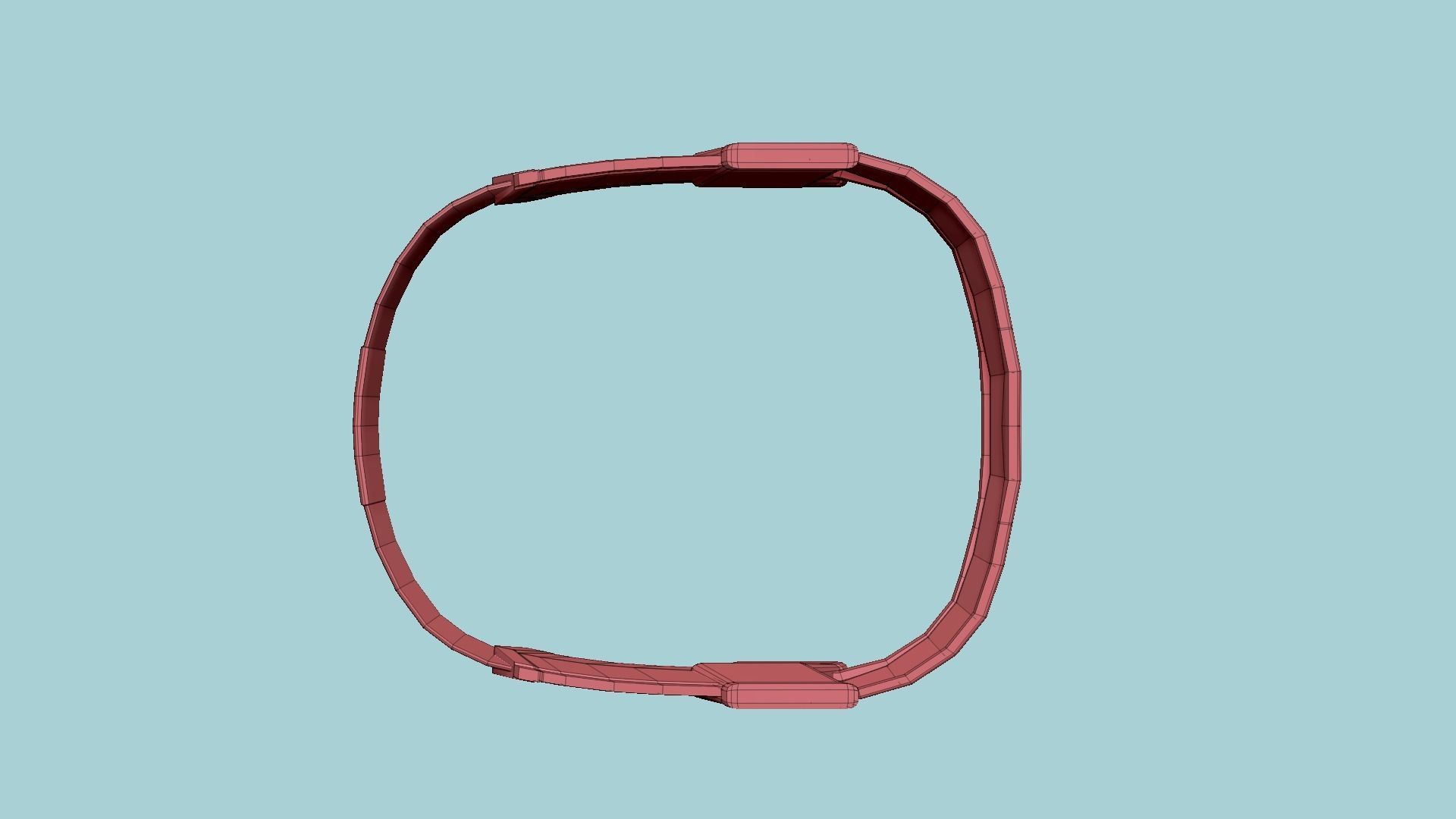 SciFi Glasses C08 Green - Character Design Fashion Low-poly 3D model_16