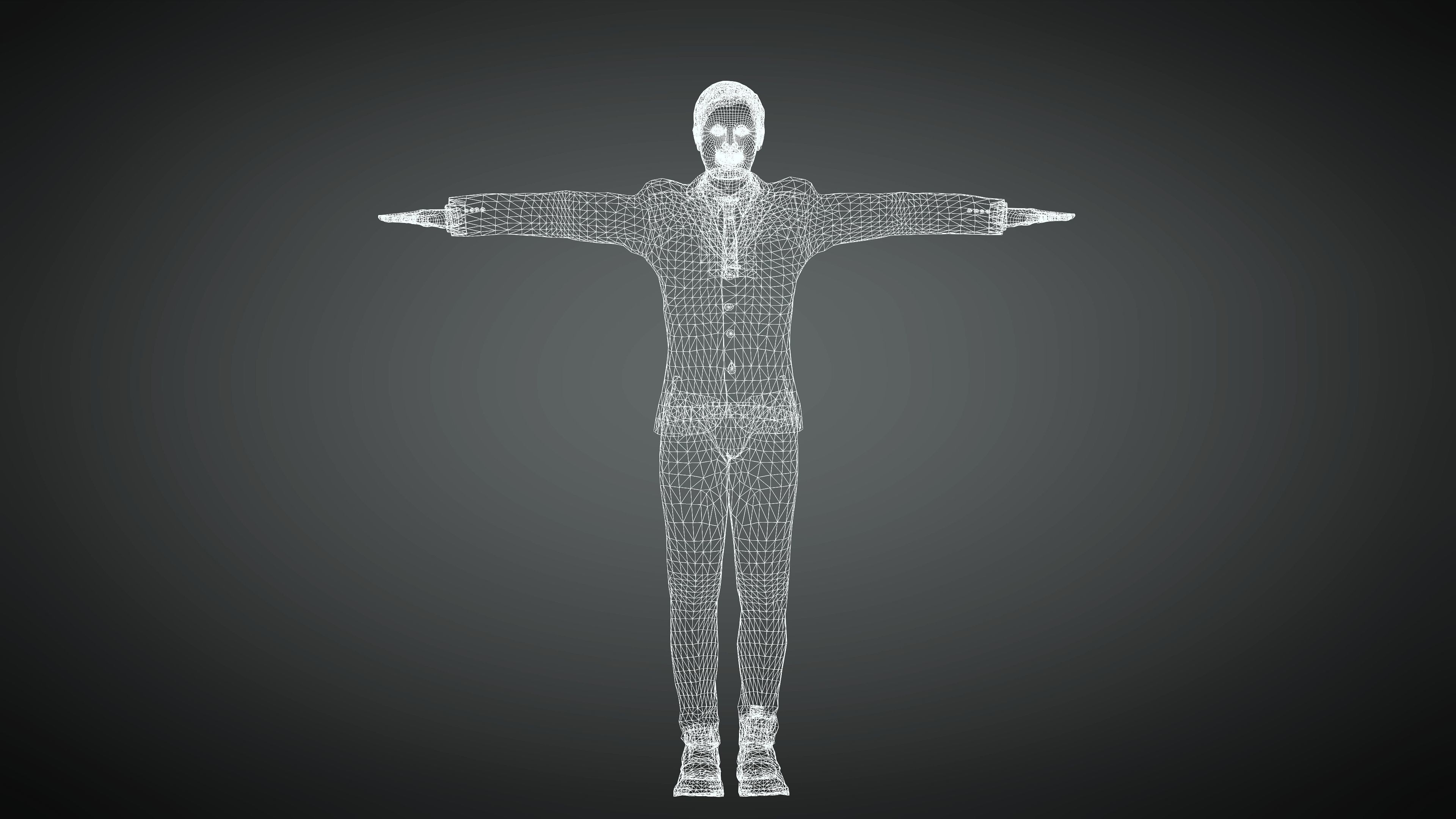 Elon Musk- Realistic Character 3D model 3D model_9