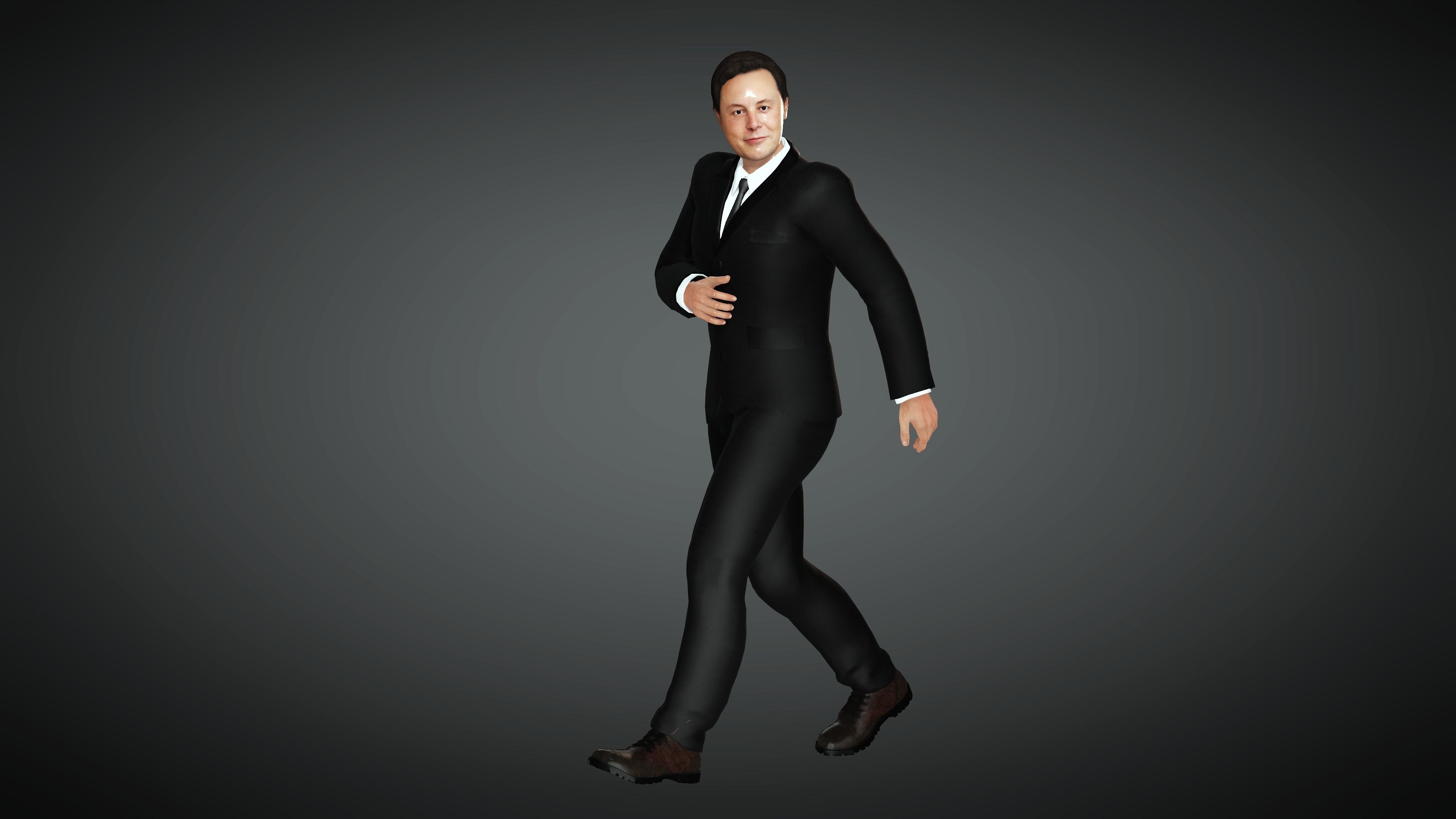 Elon Musk- Realistic Character 3D model 3D model_4