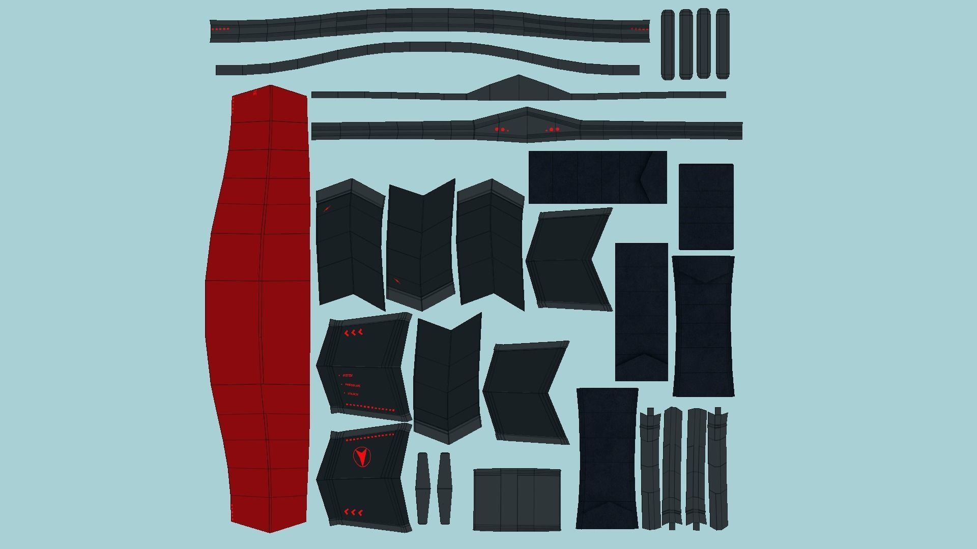 08 SciFi Glasses C Model Collection - Character Design Fashion _59