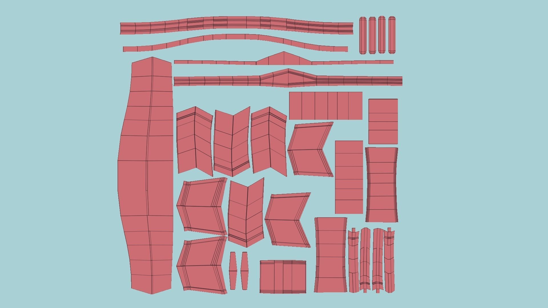 08 SciFi Glasses C Model Collection - Character Design Fashion _17