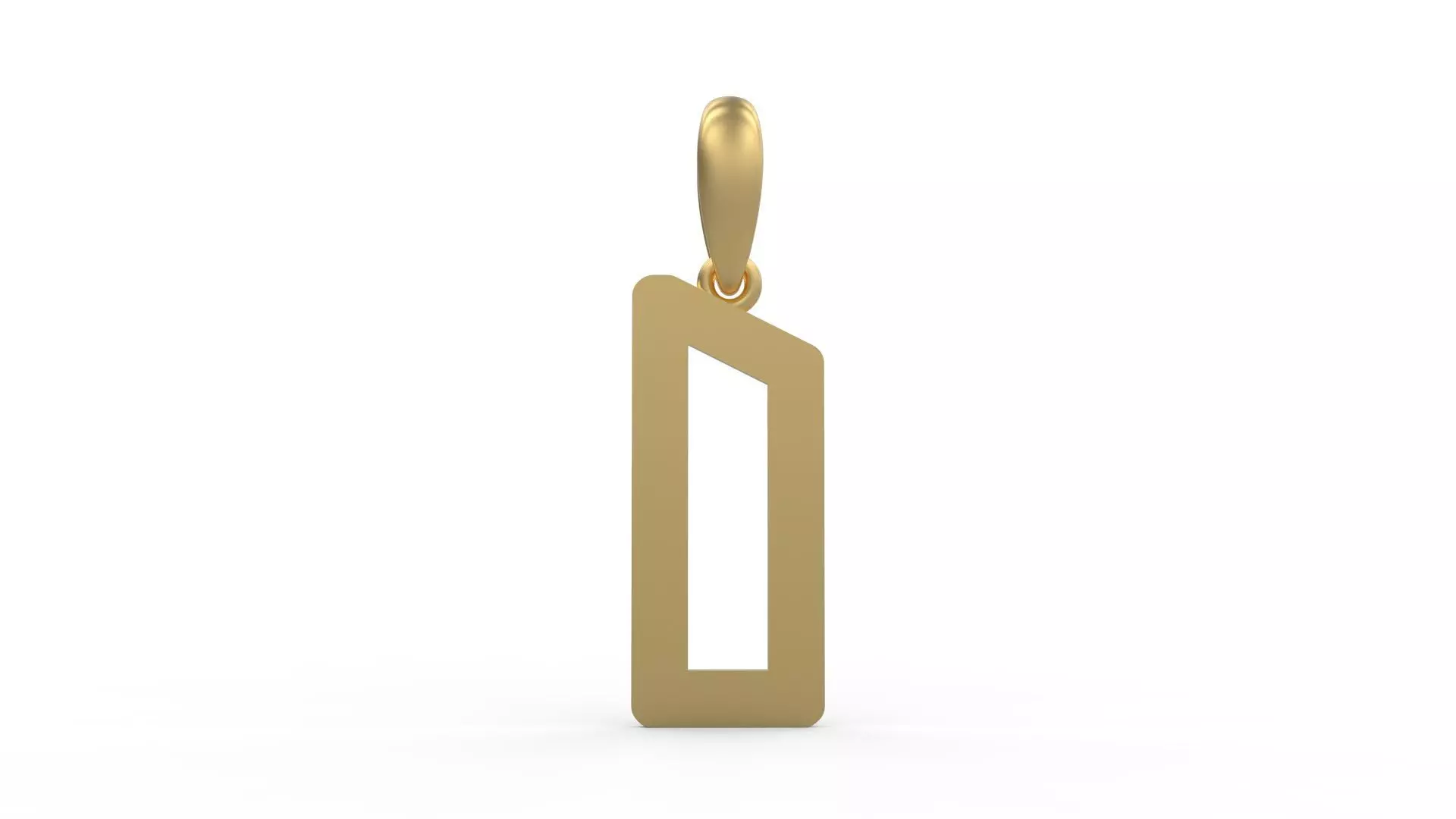 Initial Letters Pendant ANNIHILATION D 3D print model_0