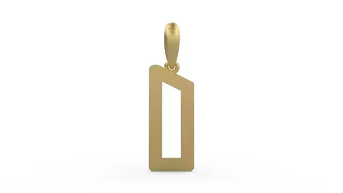 Initial Letters Pendant ANNIHILATION D 3D print model