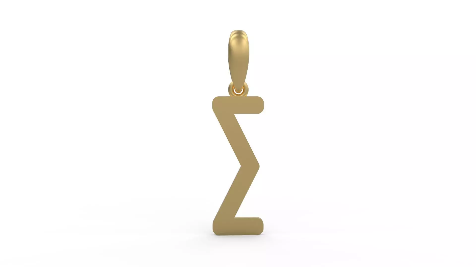 Initial Letters Pendant ANNIHILATION E 3D print model_0