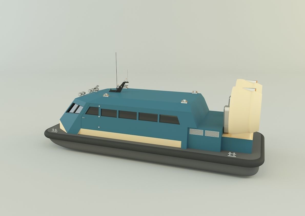 hydroplane 2 models 3D model_4