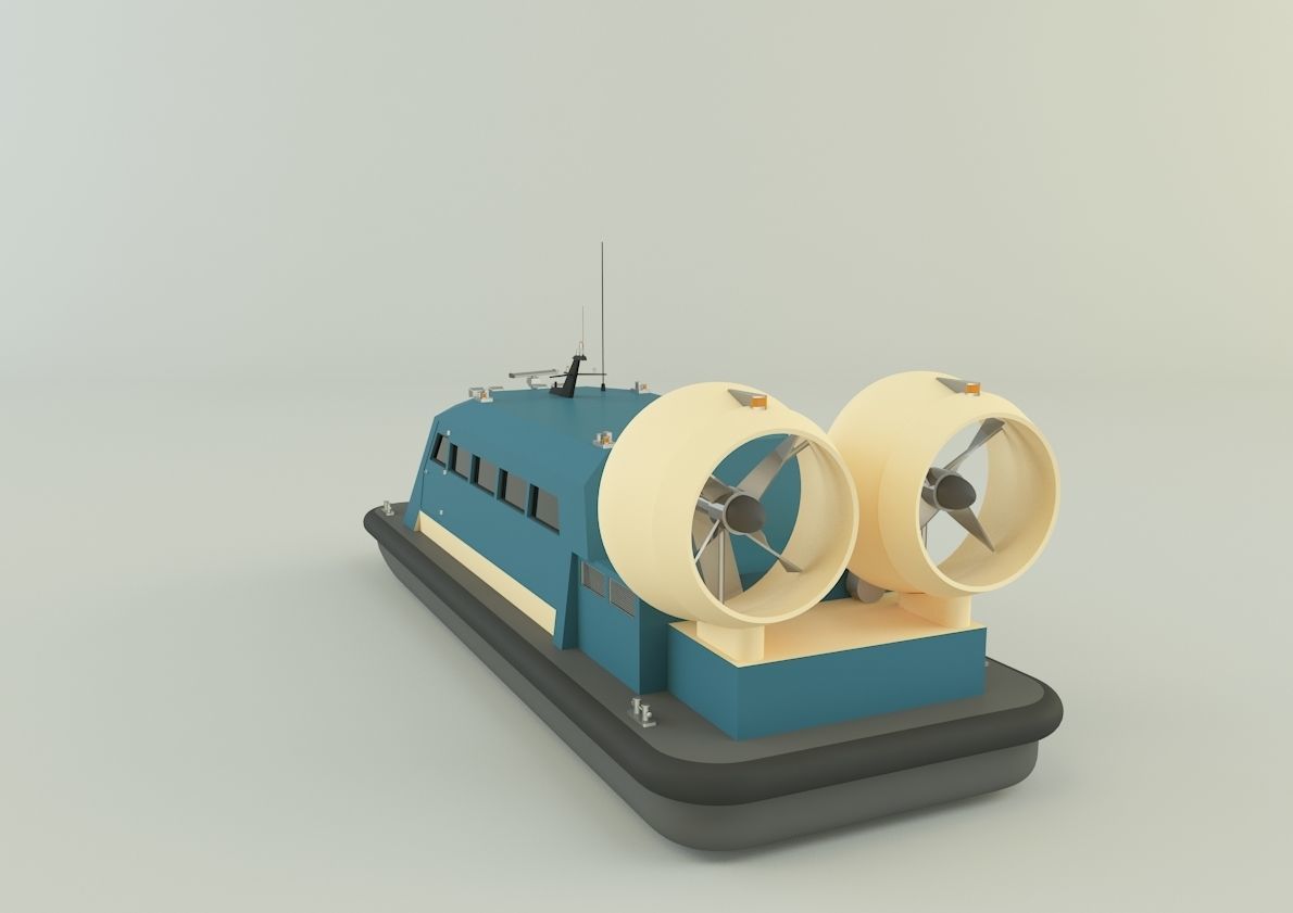 hydroplane 2 models 3D model_3
