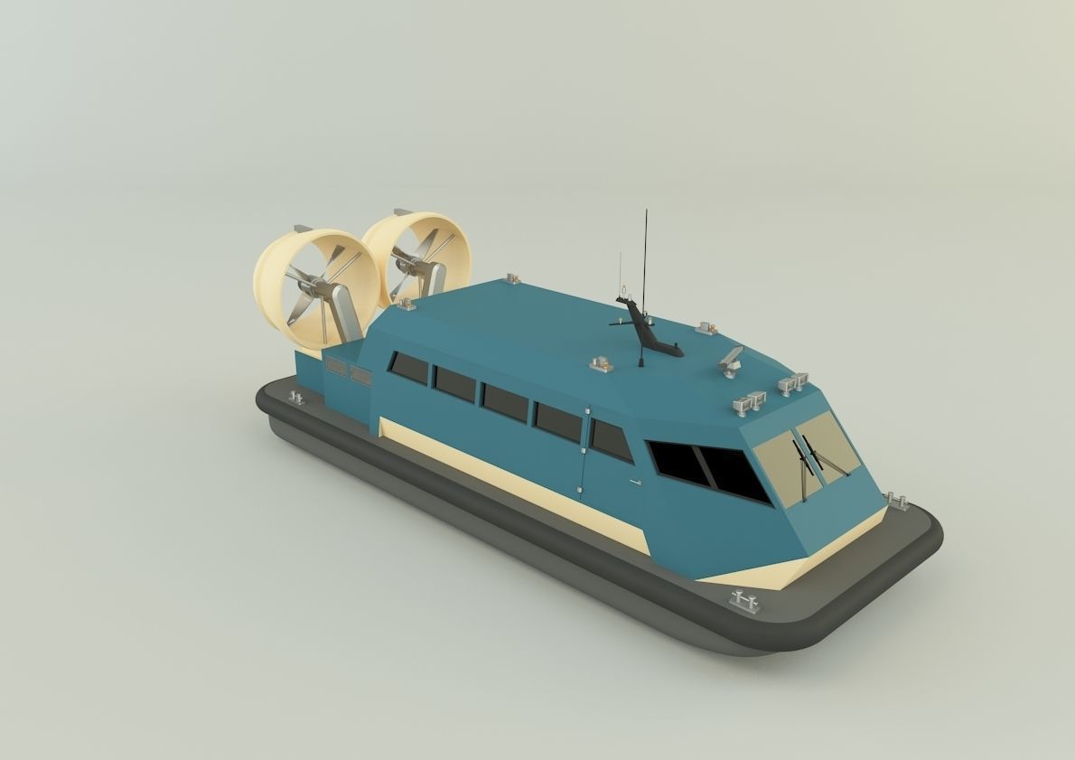 hydroplane 2 models 3D model_7
