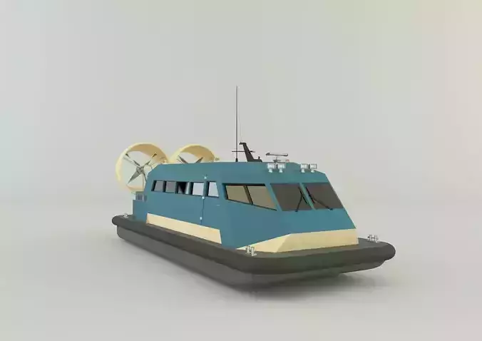 hydroplane 2 models 3D model