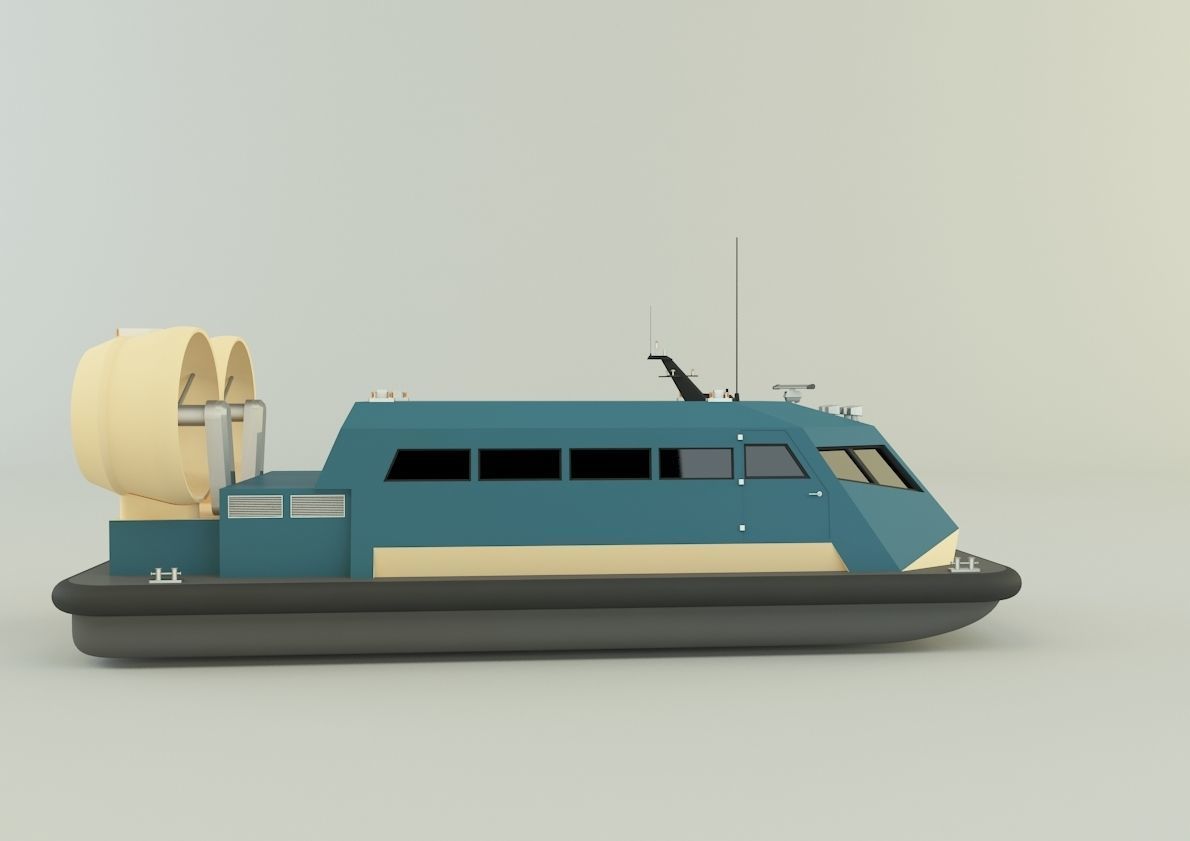 hydroplane 2 models 3D model_1