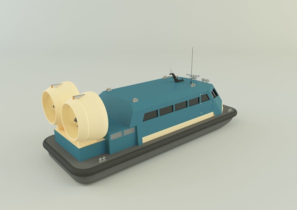 hydroplane 2 models 3D model_8
