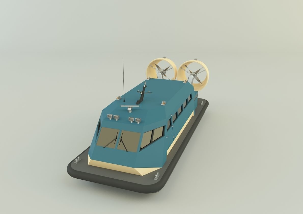hydroplane 2 models 3D model_6