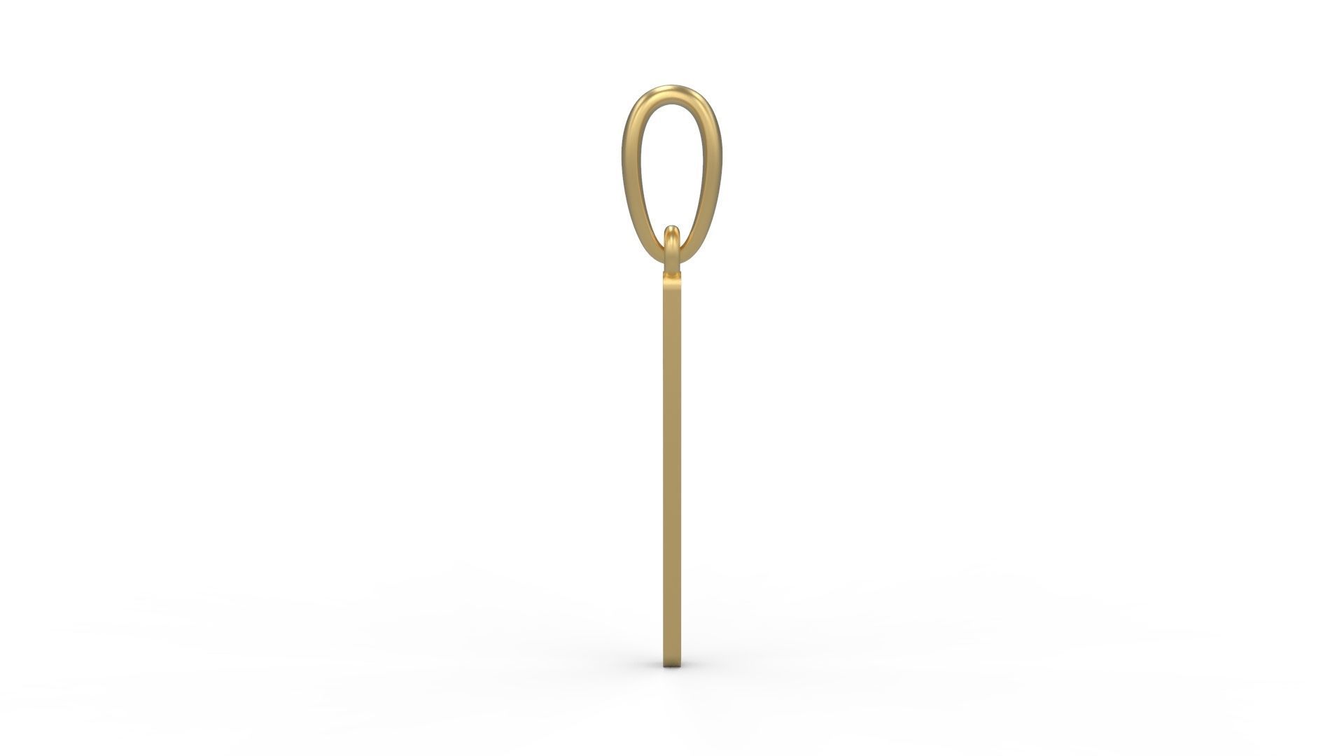 Initial Letters Pendant ANNIHILATION I 3D print model_2