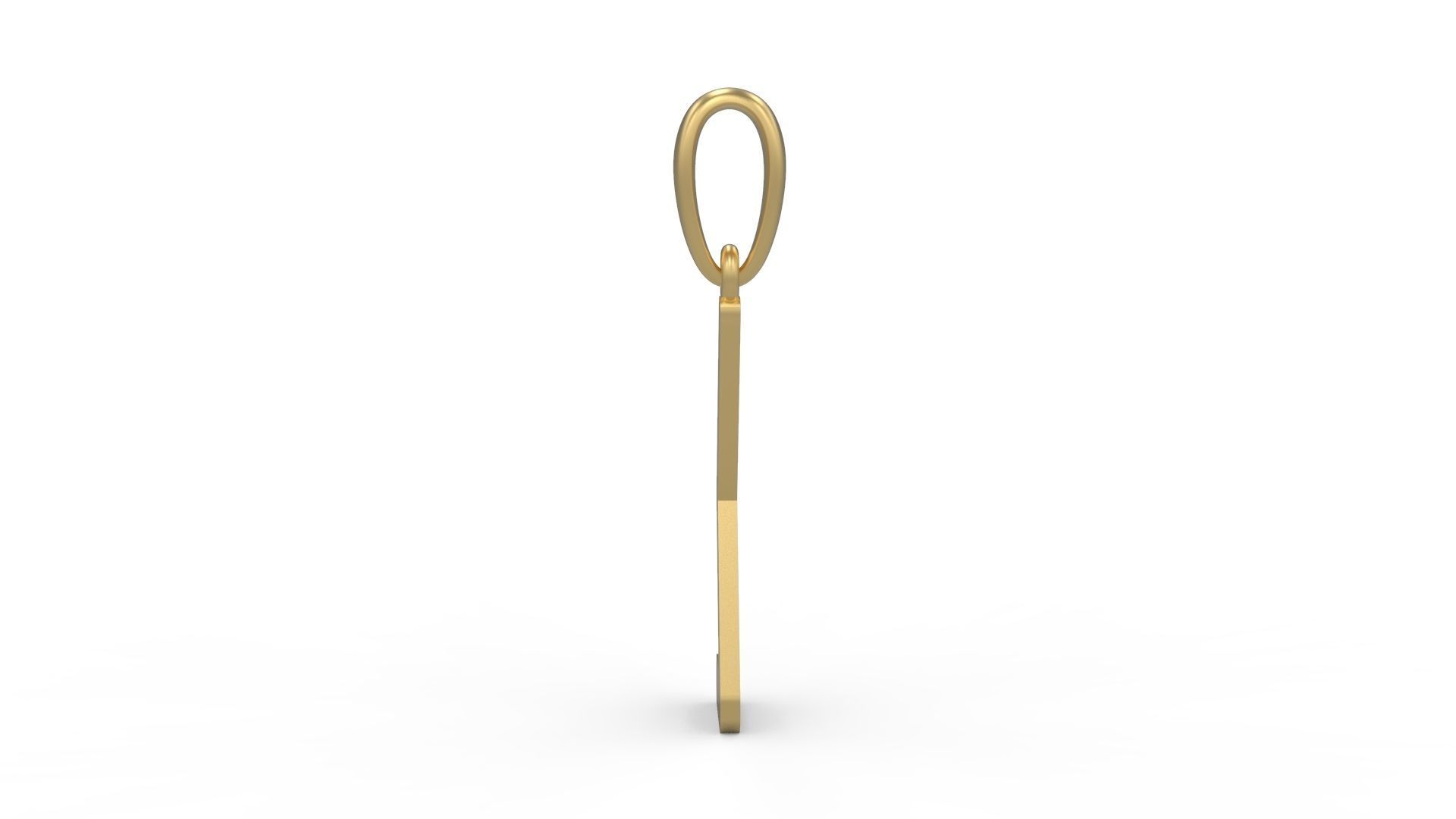 Initial Letters Pendant ANNIHILATION J 3D print model_2