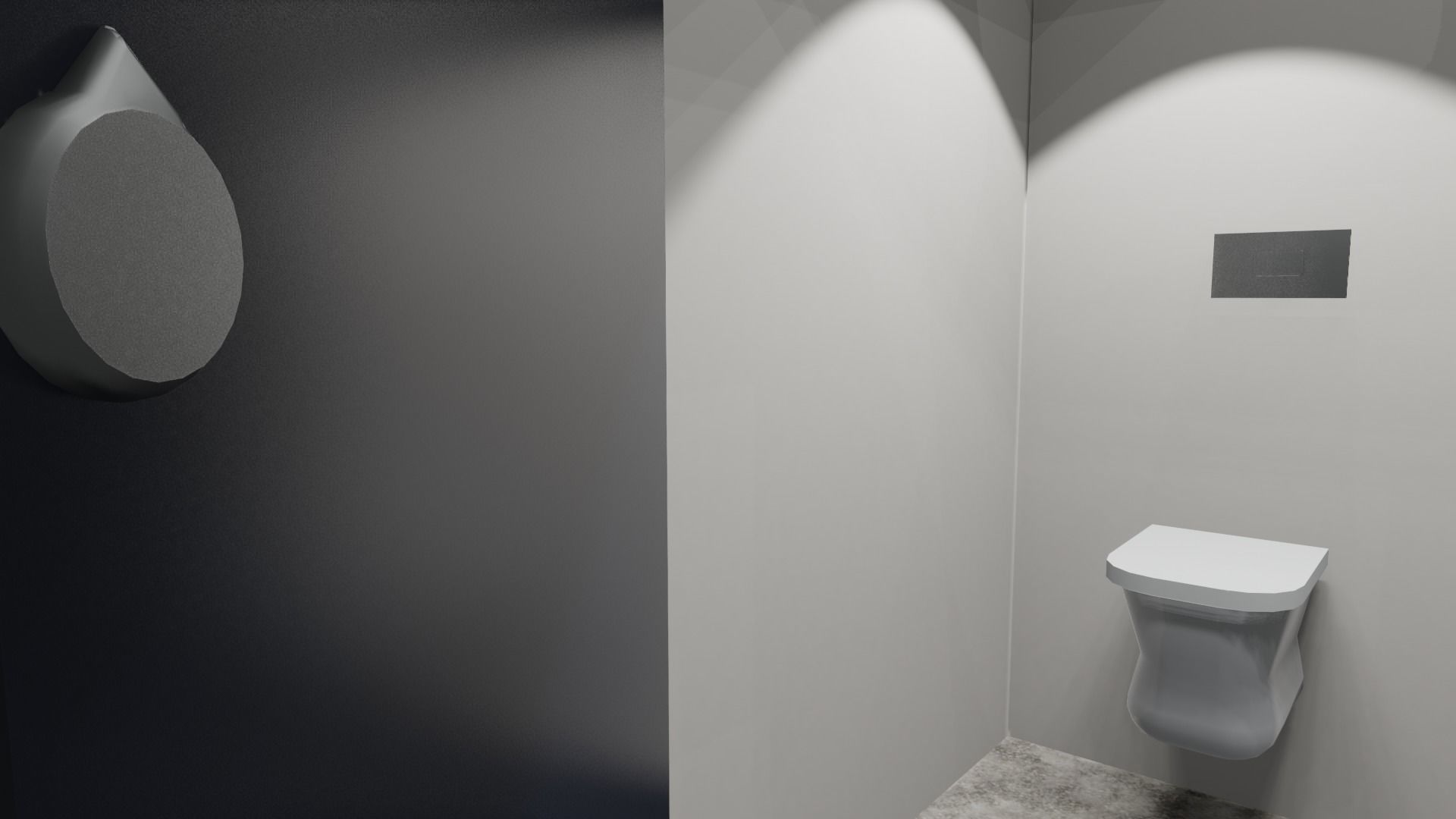 OFFICE FLOOR LOWPOLY AND PBR READY FOR GAMES AND ANIMATIONS Low-poly 3D model_38